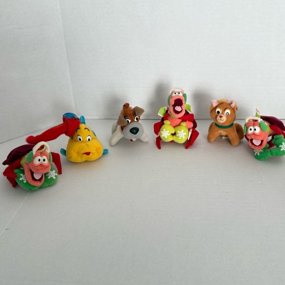 Disney McDonalds Christmas Ornaments Bundle of 15 Vintage Little Mermaid Gus Zac - Picture 15 of 17